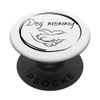 Dog mommy heart love PopSockets Swappable PopGrip