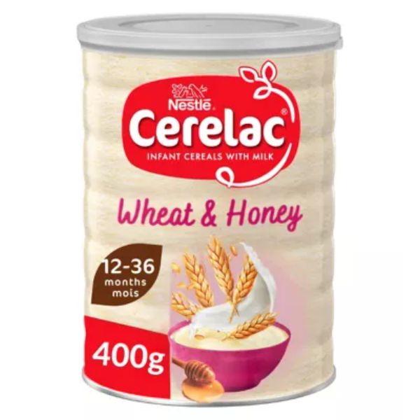 Cerelac Honey & Wheat Toddler Cereal with milk from 12 months+ 400g