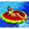 Swimline Watermelon Slice Floating Pool Island Red/Green 60'' Diameter