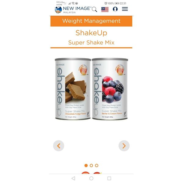 ALPHA LIPID ShakeUp Super Shake Mix 490g Berries Cream & Choc Fudge