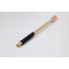 Natural Wood Thread Spool Slender Muddler Black Natural