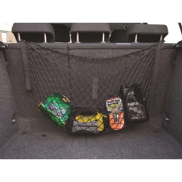 Elasticated Nylon Car Trunk Boot Storage Luggage Organiser Cargo Net Tidy Mesh