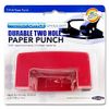 Two Hole Metal Paper Punch Durable Assorted Colours 10 Sheet Capacity