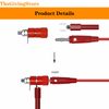 20 PCS Binding Posts Terminal, Socket Binding Post Female Socket Jack for 4mm Banana Plug Connector, Binding Post for Electronic Test Equipment(5 Color)