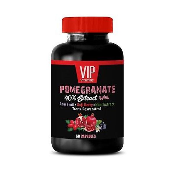 pomegranate capsules - POMEGRANATE 40% EXTRACT - rich in polyphenols - 1B