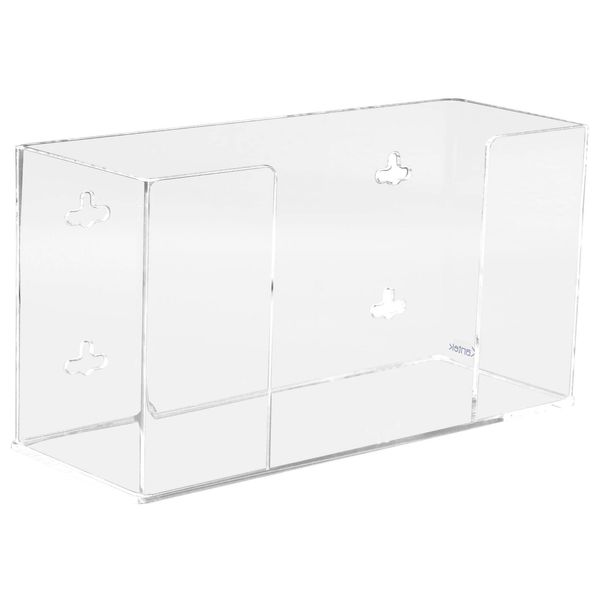 Kantek Wall Mounted Acrylic Glove Box Holder Dispenser. 2