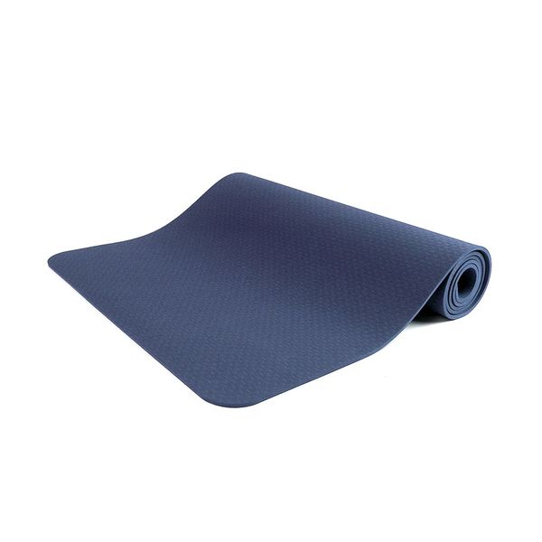 Eco Liz One-Tone Eco TPE Yoga Mat, Khaki