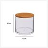 5five - cotton box for round cotton wool "Selena" bamboo