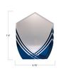 Personalized Award Above and Beyond, Customizable Solid Acrylic Trophy Shield Shaped, Business Awards with Custom Text