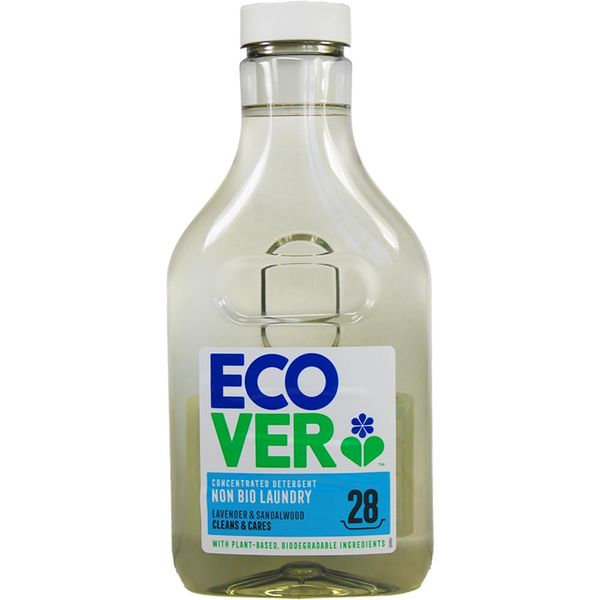 Ecoveil Laundry Detergent Concentrated Laundry Liquid Body, 33.8 fl oz (1000 ml), Lavender & Sandalwood Scent for Clothes, Ecover Skin-friendly Liquid, Baby Laundry Daily Necessities, Rough Hands,