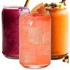 LE'RAZE Drinking Glasses 6pc Set - Can Shaped Glass