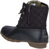 Sperry Women's Saltwater Boots, Black, 7.5