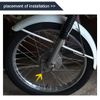 sourcingmap Motorcycle Brake Cable Solderless Nipple 25 Pcs