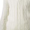 Gunn & Moore GM Boy's Cable Sweater - Cream, X-Small