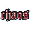 Chaos Embroidered Iron-On / Sewn On Patch