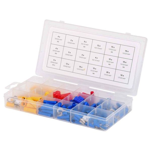 KS Tools 970.0290 Sortiment Quetschverbinder, 160-tlg.