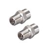 sourcing map Full Cone Tip, 1/8BSPT Stainless Steel Wide Angle Nozzle, 2 Pcs