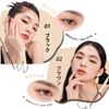 ukiss Eyeliner Pencil, Retractable Lead, Waterproof, Extra Fine Point, Solid Coloring (02, Brown)