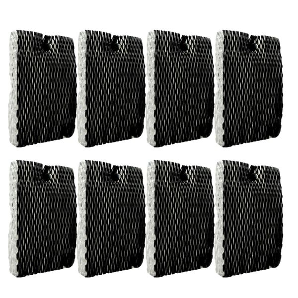 Nispira HWF100 Super Wick Humidifier Filter for Holmes Bionaire HM6000, 8 Pack