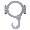 JEGS 70032 Billet Aluminum Roll Bar Mount Helmet Hook