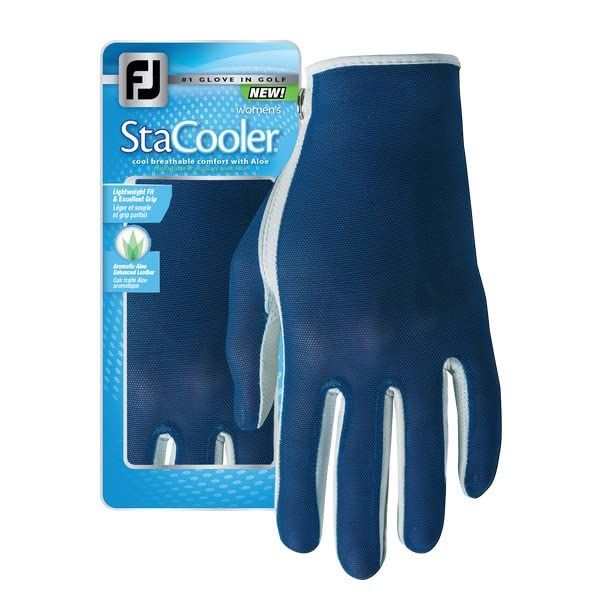 Footjoy StaCooler Women's Gloves Blue/White Left Hand/ML