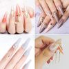 Double Sided Nail Tape, Double Sided Tape for Fingernails, Super Strong Transparent Nail Tip Art Nail Glue, High Viscosity Transparent Double-Sided Adhesive for Nail Tips, For Nails/Feet High Viscosity Nail Patch (10)