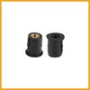 Partuto 20pcs M5 5mm Motorcycle Windscreen Screw Fairing Bolt Screw Black Replacement