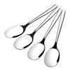 Saedy 6 Pieces Large Serving Spoon, Stainless Steel