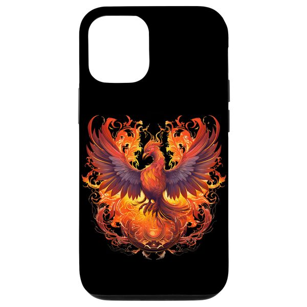 iPhone 13 Pro Phoenix Eagle Reborn New Beginning Flames Under Sun Symbolic Case
