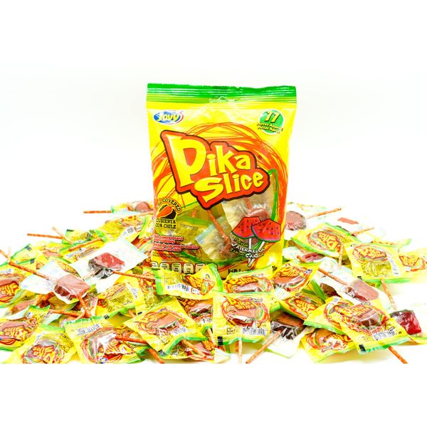 Jovy Pika Slice Watermelon Flavor Lollipop