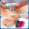 Replacement Roller for Flawless Pedi - 12 Pack Extra Coarse & Fine Rollers Attachment Set for Electronic Tool File Tool - Black & Gray
