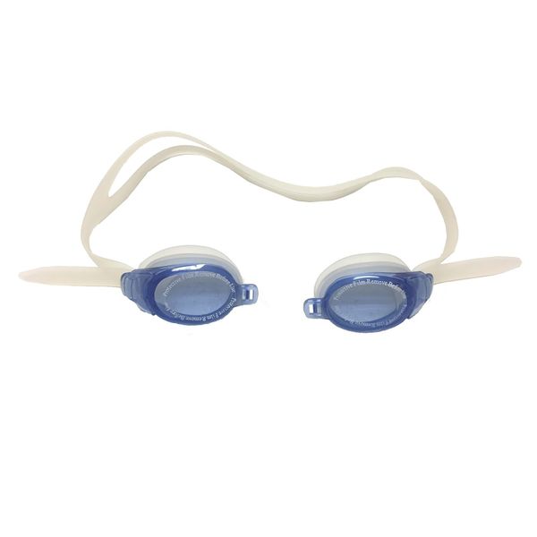 Body Glove Low Profile Clear/Blue Soft Silicone Adjustable Swimming Goggles