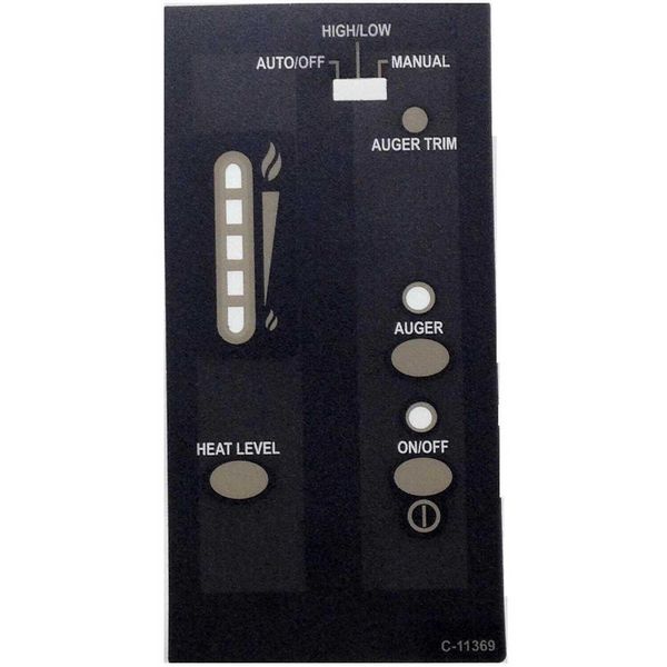 Enviro Control Panel Decal: 50-1482