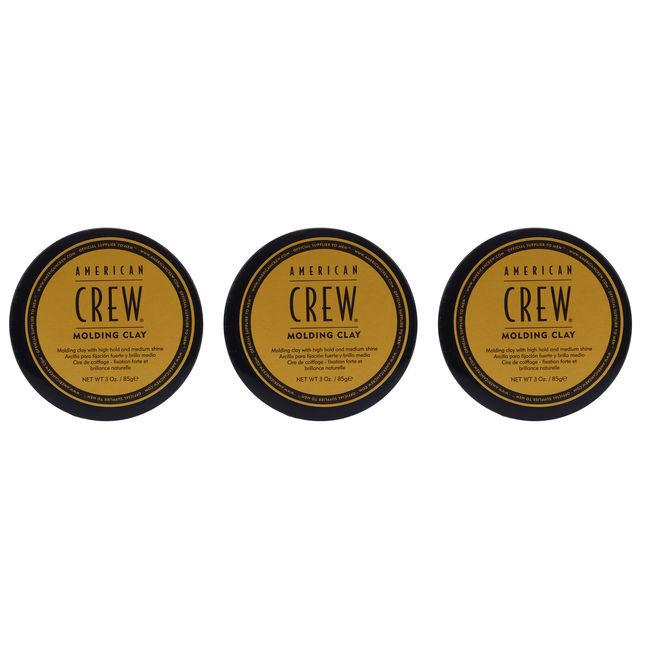 American Crew Molding Clay 3 oz 3 Pack