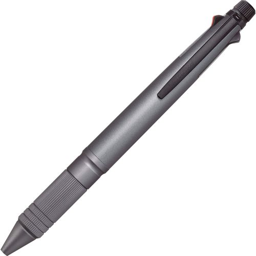 Mitsubishi Pencil MSXE5200A5.43 Multifunction Pen Jet Stream 4 & 1 Metal Edition 0.5 Gun Metallic Easy Writing