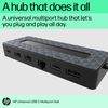 HP Universal USB-C Multiport Hub - Dockingstation 50H55AA