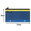 Leitz 2 Pocket Pencil Case Wallet with Eyelets, Blue, Urban Chic Range, 60130032