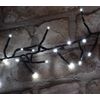 Lyyt LED Cluster String Lights with Energy Saving Timer & Control 14 Metres of Lights Cool White