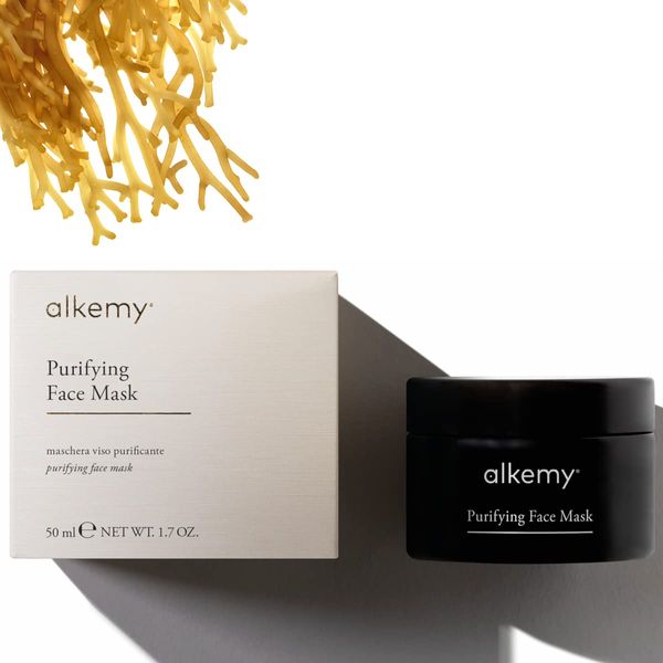 ALKEMY Gesichtsmaske Beauty Set – Naturkosmetik – Anti Mitesser und Erweiterte Poren für eine Tiefe Reinigung – Dermatologisch Getestet – PURIFYNG FACE MASK