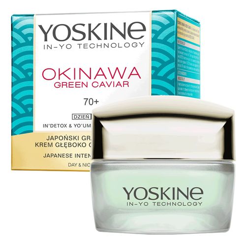 Yoskine Okinawa Green Caviar Day Night Cream 70+ Anti-Ageing Moisturiser 50 ml