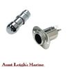 Seachoice Chrome Plated Chart Light Cigarette Lighter Quick Connect Power Socket
