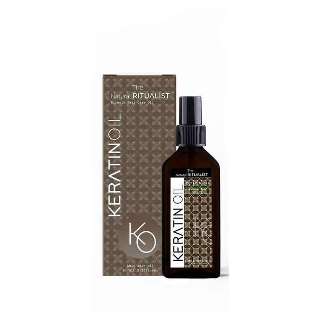 The Natural Ritualist Aşırı Yıpranmış Saçlar için Keratin Bakım Yağı 100ML