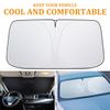 For Subaru Car Windshield Sun Shade Shield Cover Visor Foldable UV Heat Block