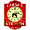 Redeye Laserworks Home Cooking Kitchen Clock - Personalized