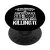 State Trooper Apparel - Funny Great Troopers Design PopSockets Swappable PopGrip