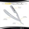 100 BLADES + Facón Classic Professional Straight Edge Barber Razor - Salon Quality Cut Throat Shavette