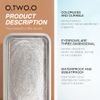 O.TWO.O Tinted Brow Styling Soap Long Lasting Waterproof (Transparent)