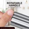 Toothpaste Squeezer Tube Roller Stainless Steel Tube Squeezer Rollers