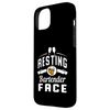 Resting Bartender Face Funny Barkeeper Design Case for iPhone 15 Plus
