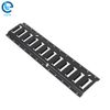 Steel Coat Black E Track Tie Down Rail Kit 2' (2 Pack) For Garages Trailers Vans